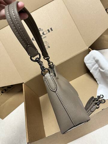 Coach Gray 25x18x10cm shoulder bag Top Quality Replica
