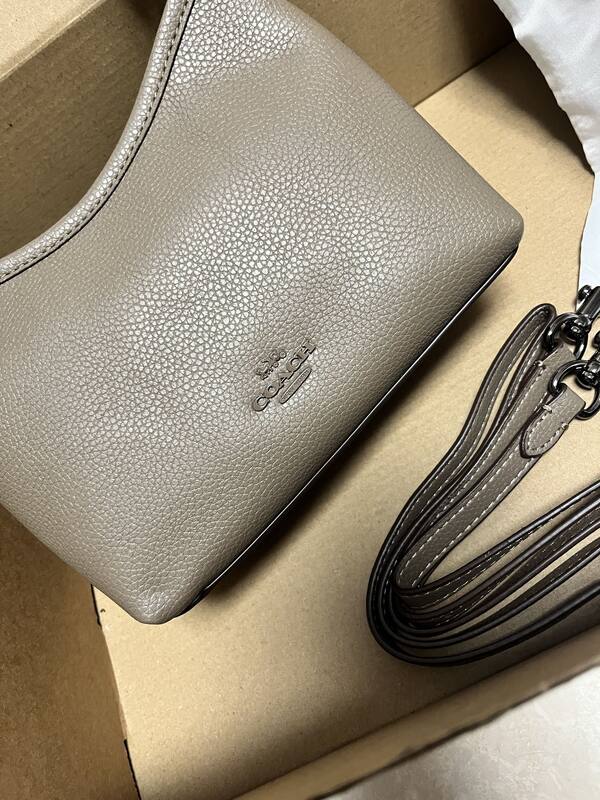Coach Gray 25x18x10cm shoulder bag — Top Quality Replica