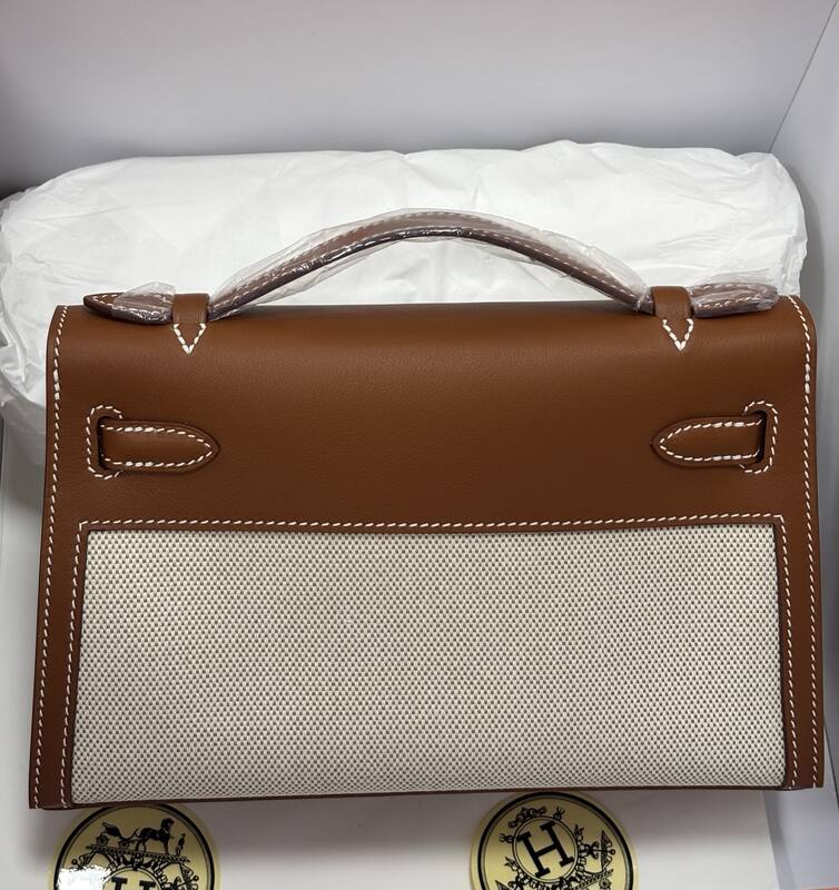 Hermes Kelly Gold swift leather shoulder — AAA Quality Replica