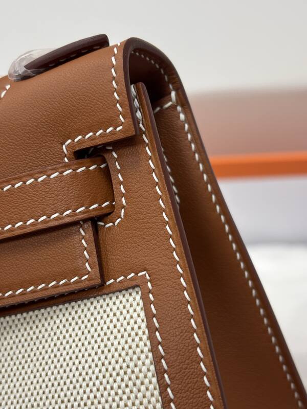 Hermes Kelly Gold swift leather shoulder — AAA Quality Replica