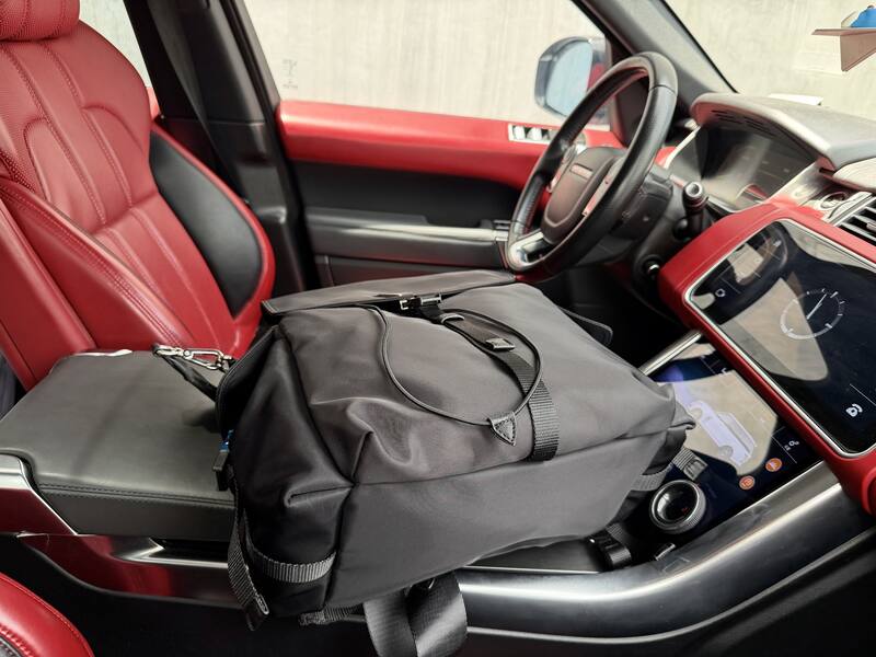 Prada Nylon black 39x40x15cm backpack — Premium Replica