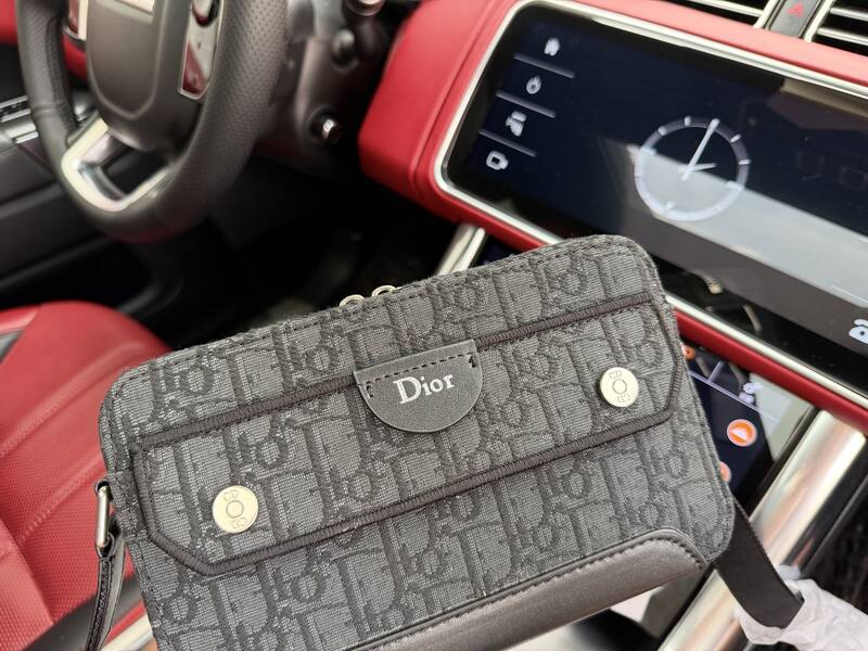 Dior Black Oblique 21x14x7cm crossbody — Top Quality Replica