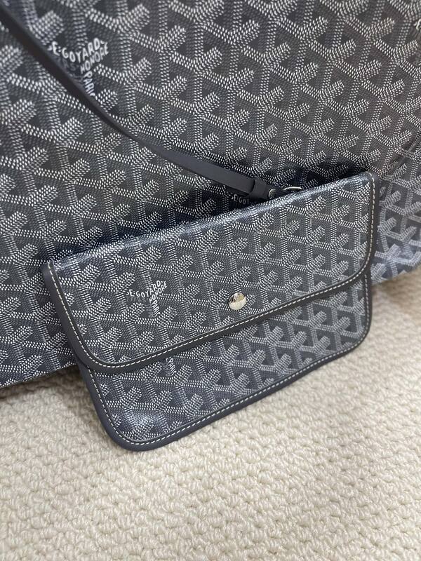 Goyard Grey 40x30x16cm shoulder bag — 1:1 Replica