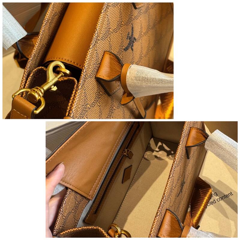 MCM Monogram 25x18x10cm shoulder bag — AAA Quality Replica