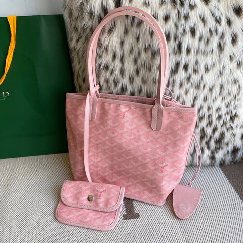 Goyard Pink 18x12cm shoulder bag AAA Quality Replica
