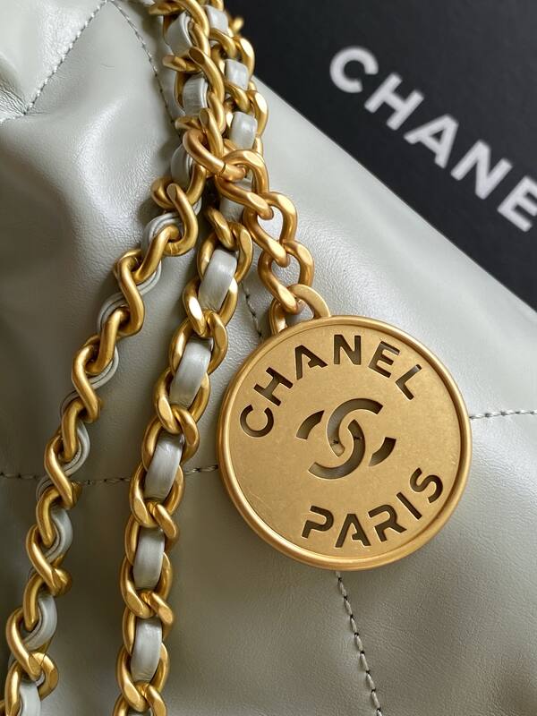 Chanel Light gray mini crossbody — Premium Replica