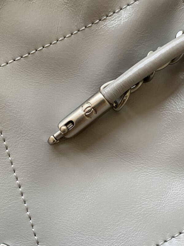 Chanel Light gray mini shoulder — AAA Quality Replica