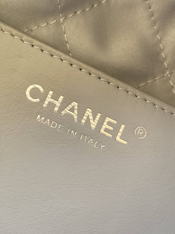 Chanel Light gray mini shoulder — AAA Quality Replica