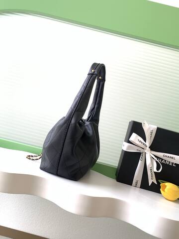 Chanel Hobo Black shoulder Top Quality Replica