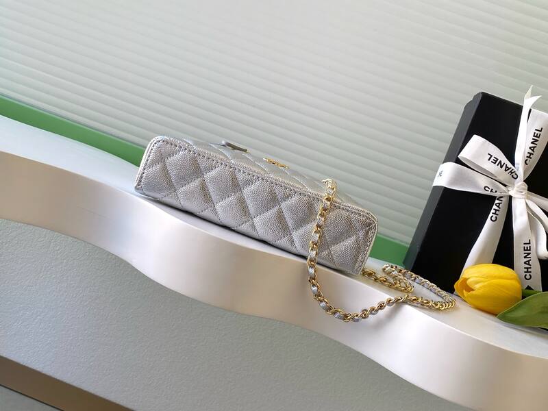 Chanel Silver crossbody — Premium Replica