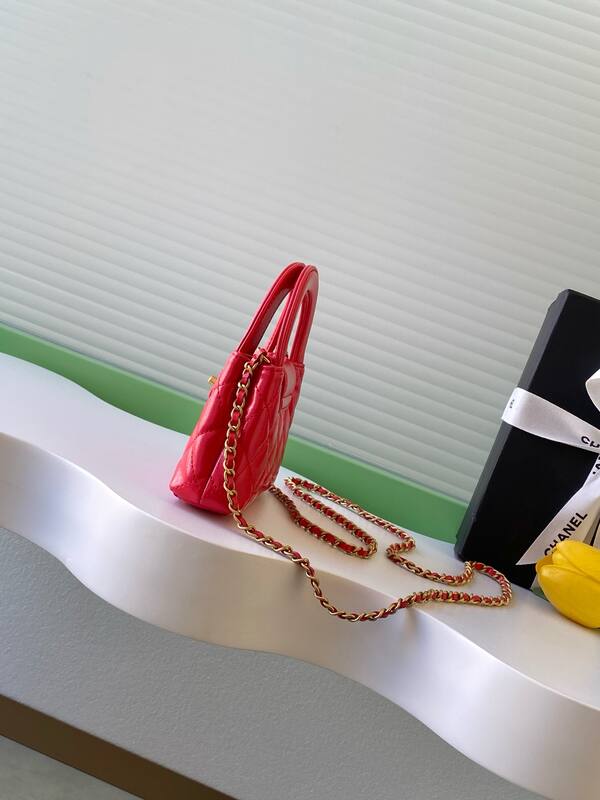 Chanel Kelly Red mini crossbody — Top Quality Replica