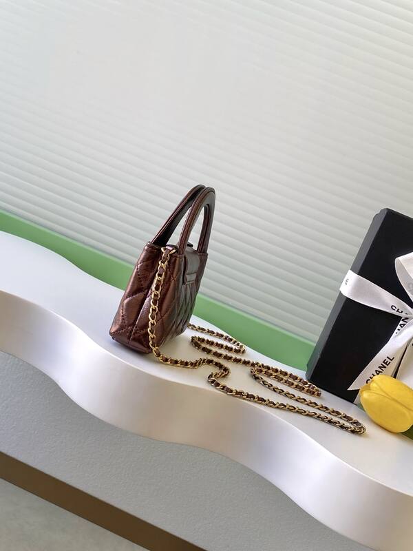Chanel Kelly Brown mini crossbody — 1:1 Replica