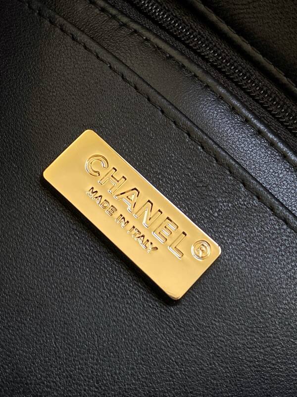 Chanel CF Black multicolor rhinestone small evening — Premium Replica