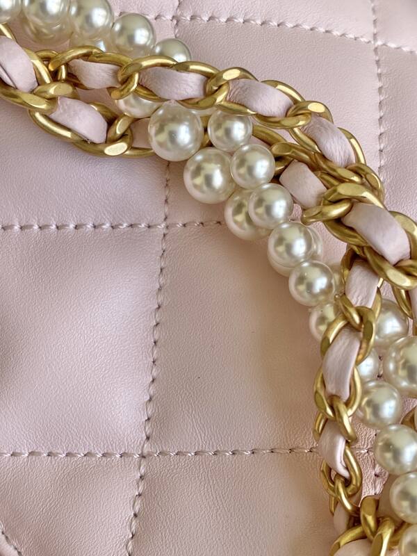 Chanel Coco Handle Light Pink shoulder — AAA Quality Replica