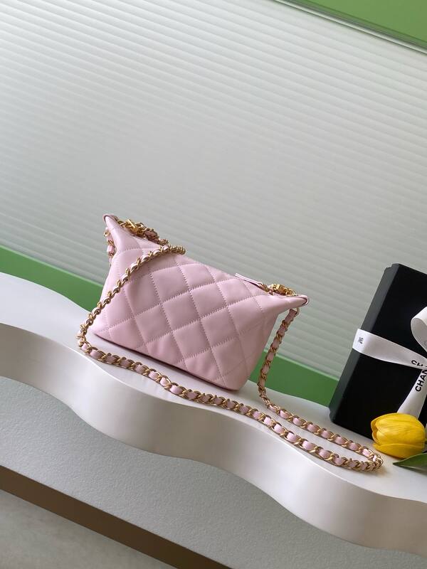 Chanel Coco Handle Light Pink shoulder — AAA Quality Replica