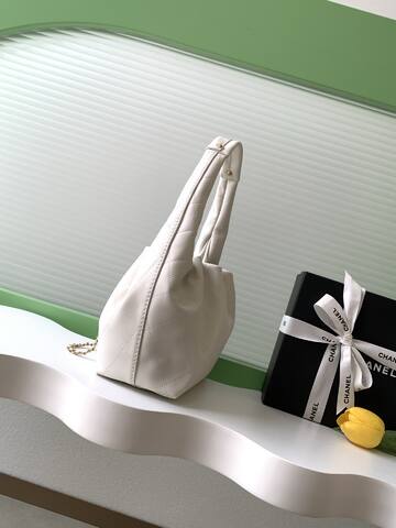 Chanel Hobo White shoulder AAA Quality Replica