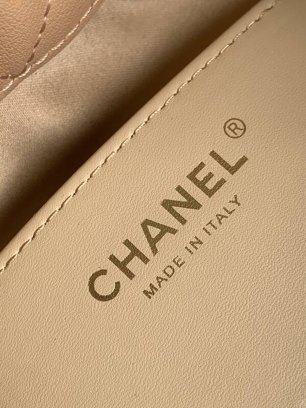 Chanel Hobo Beige shoulder — Top Quality Replica