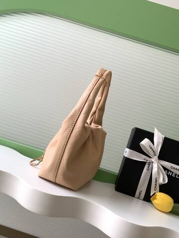 Chanel Hobo Beige shoulder Top Quality Replica