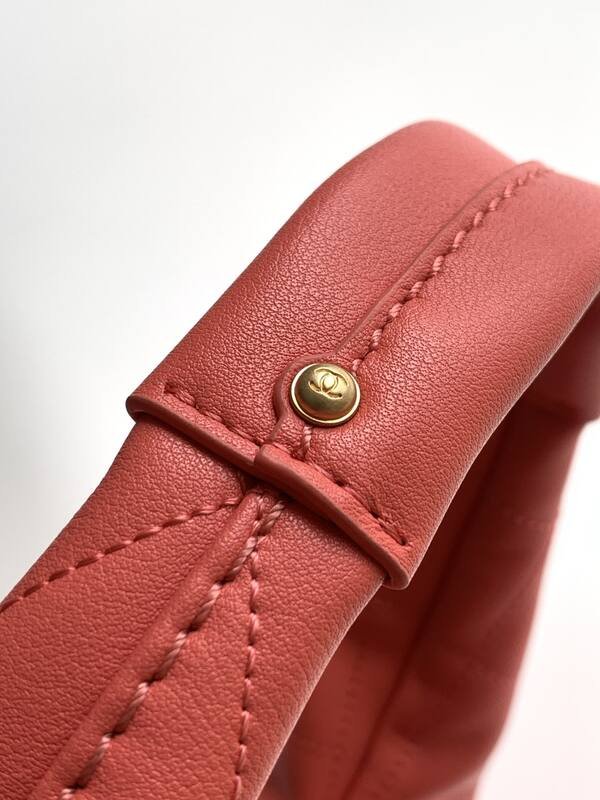 Chanel Coral Red shoulder — 1:1 Replica