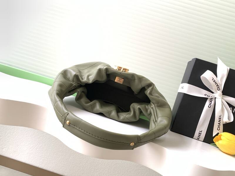 Chanel Hobo Olive green shoulder — AAA Quality Replica