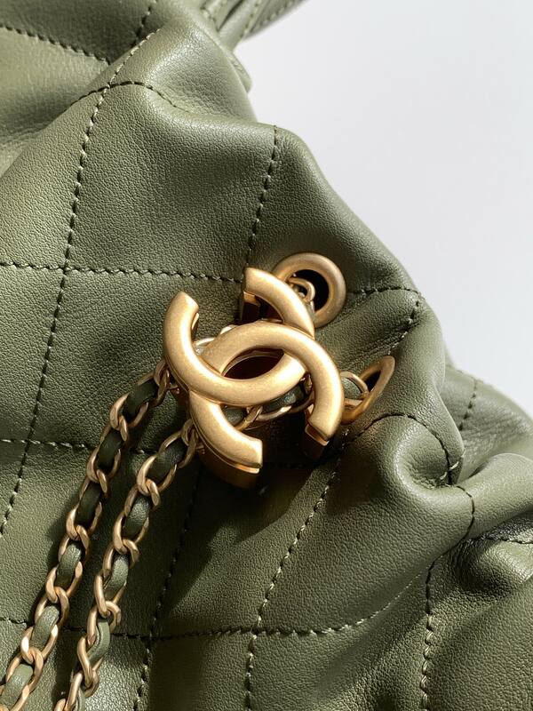 Chanel Hobo Olive green shoulder — AAA Quality Replica