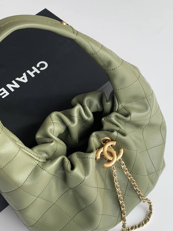 Chanel Hobo Olive green shoulder — AAA Quality Replica