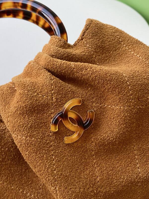 Chanel Brown suede mini handbag — Premium Replica