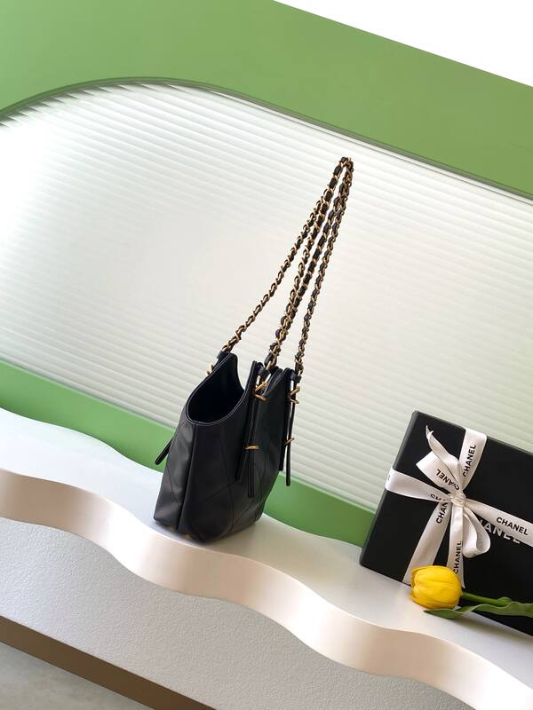 Chanel CC Logo Tote Black mini shoulder — AAA Quality Replica