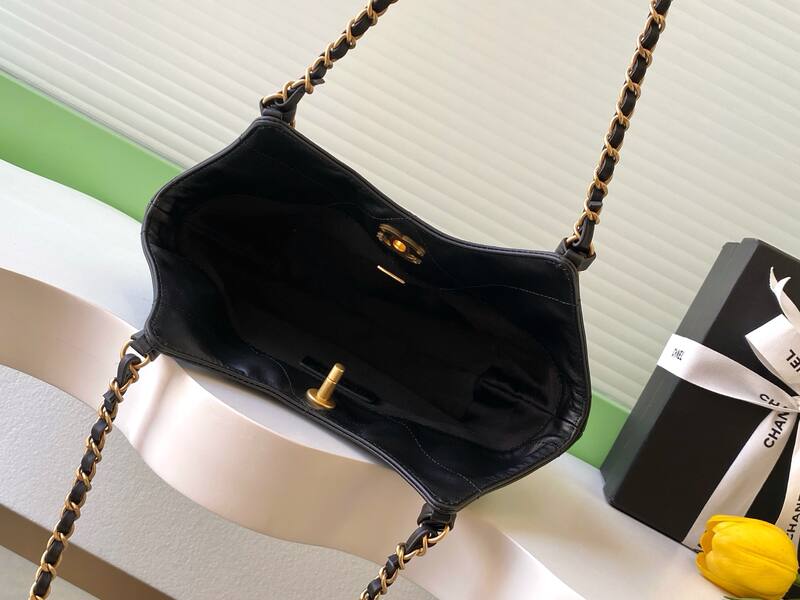 Chanel CC Logo Tote Black mini shoulder — AAA Quality Replica