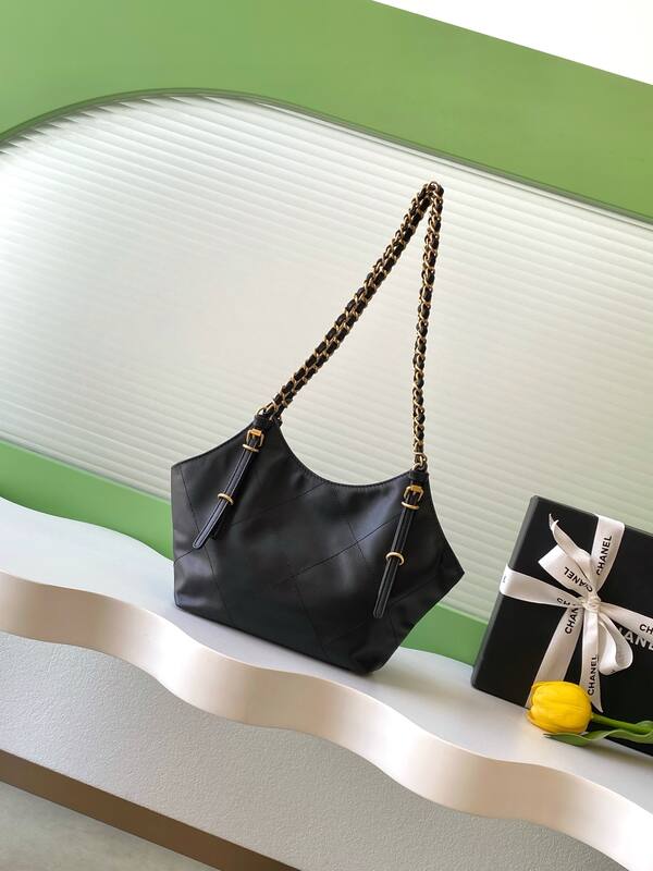 Chanel CC Logo Tote Black mini shoulder — AAA Quality Replica