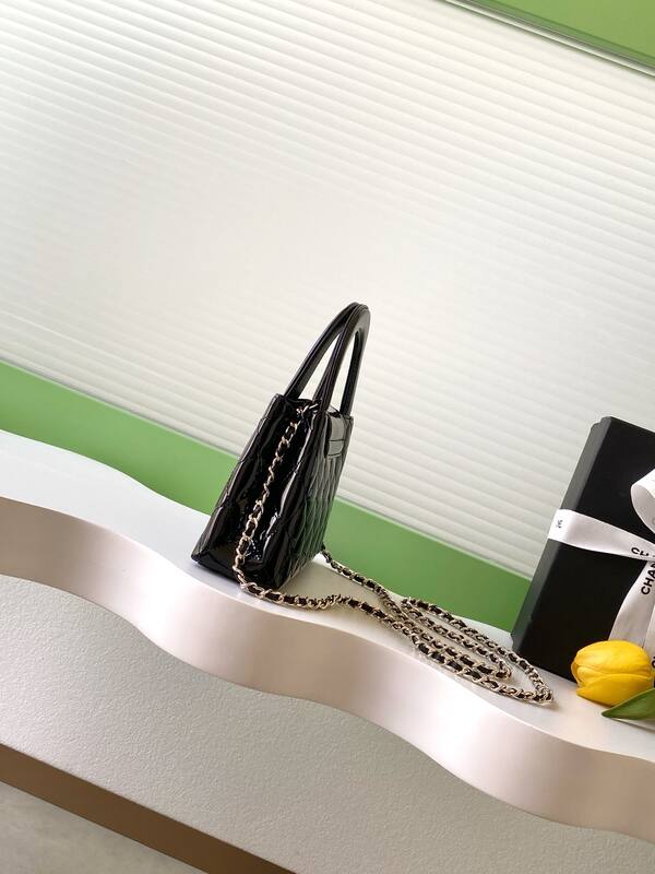 Chanel Kelly Black patent mini crossbody — AAA Quality Replica