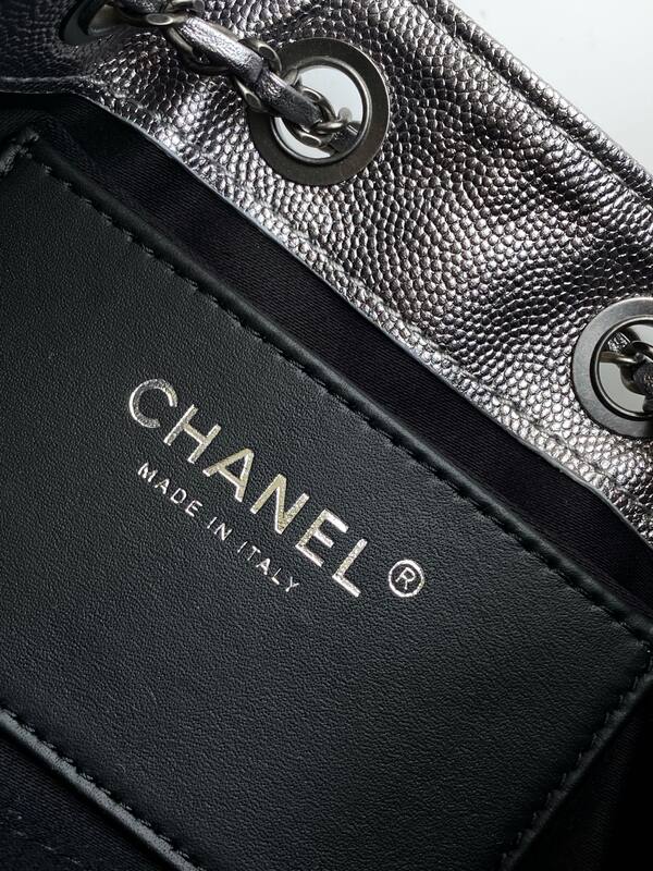 Chanel Metallic taupe shoulder — Top Quality Replica