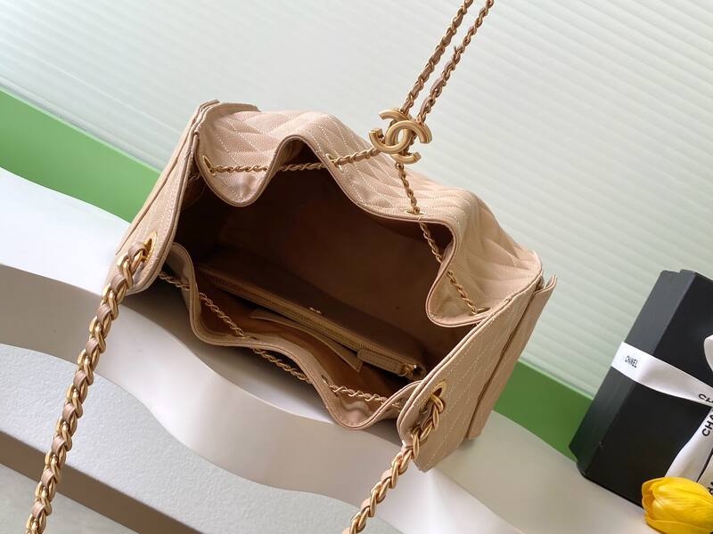 Chanel Beige shoulder — AAA Quality Replica