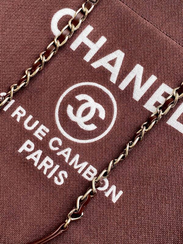 Chanel Burgundy tote — AAA Quality Replica