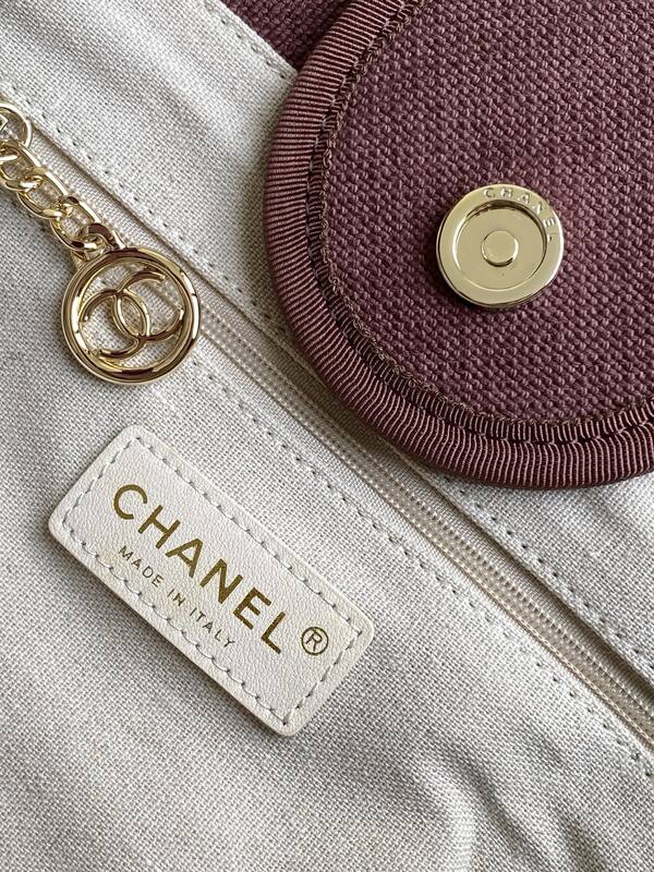Chanel Burgundy tote — AAA Quality Replica