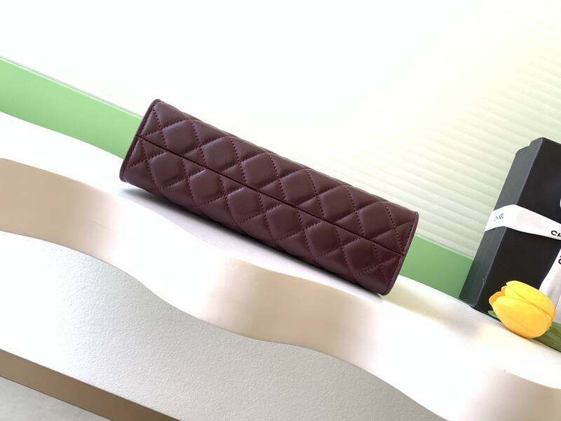 Chanel Burgundy shoulder — 1:1 Replica