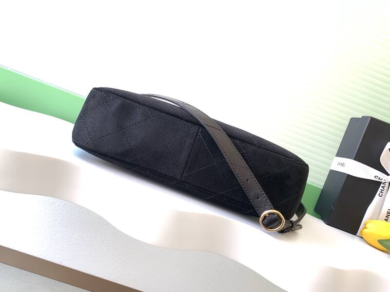 Chanel Black suede shoulder — Premium Replica