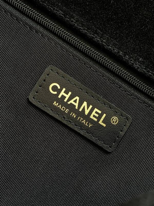 Chanel Black suede shoulder — Premium Replica