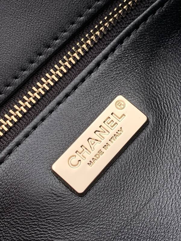 Chanel Classic Flap Black sequin mini shoulder — 1:1 Replica