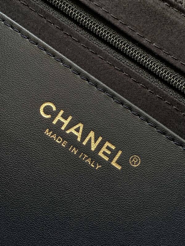 Chanel Dark gray felt shoulder — 1:1 Replica