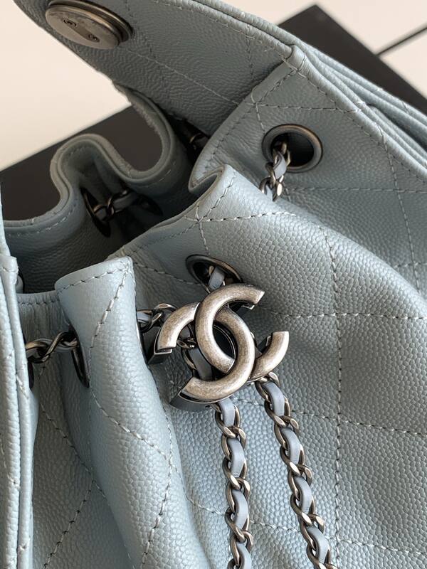 Chanel Light blue shoulder — Premium Replica
