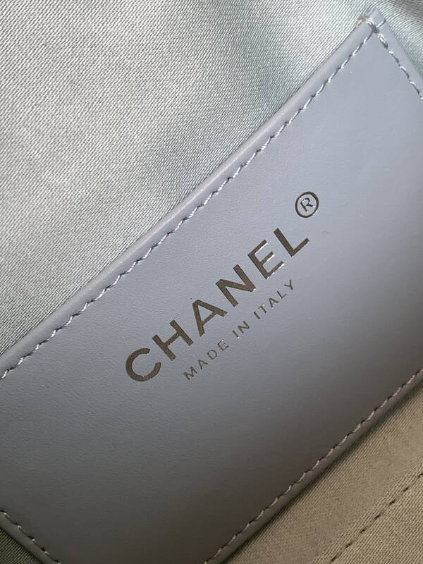 Chanel Light blue shoulder — Premium Replica