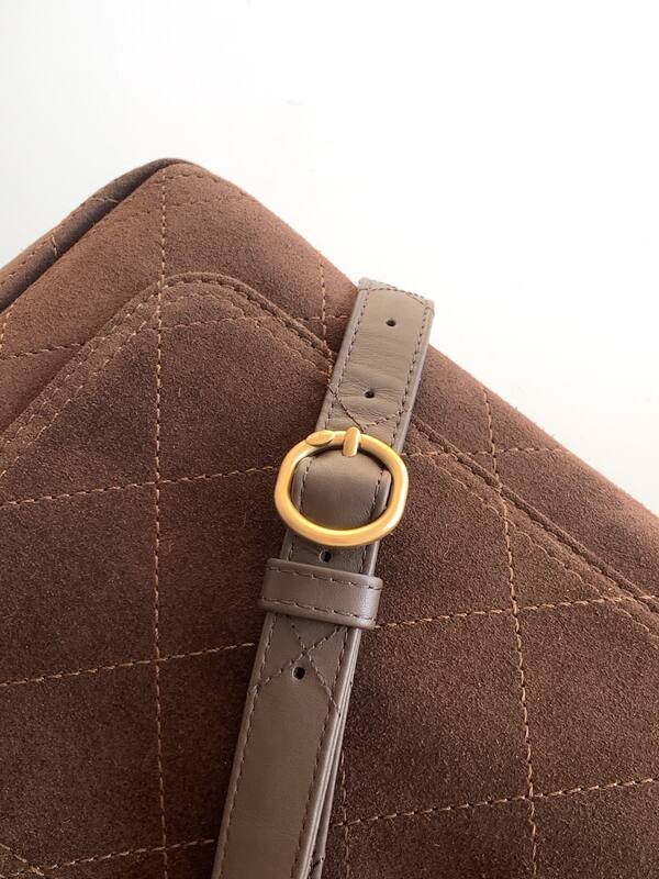 Chanel Brown suede shoulder — 1:1 Replica
