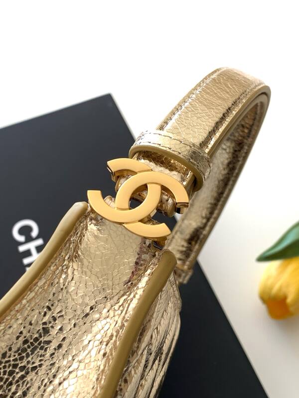Chanel Metallic Gold shoulder — Premium Replica