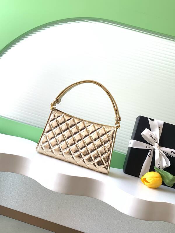 Chanel Metallic Gold shoulder — Premium Replica