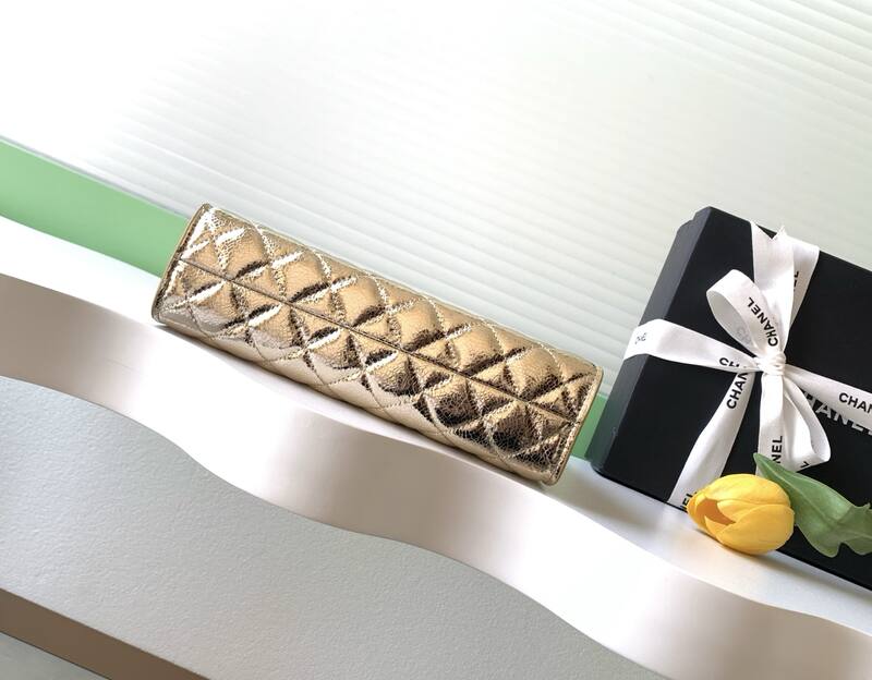 Chanel Metallic Gold shoulder — Premium Replica
