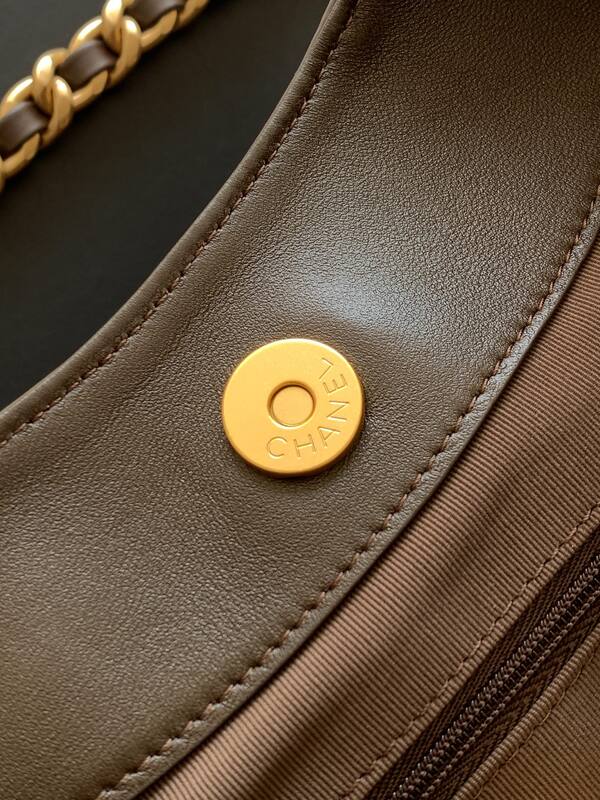 Chanel Hobo Brown suede shoulder — AAA Quality Replica