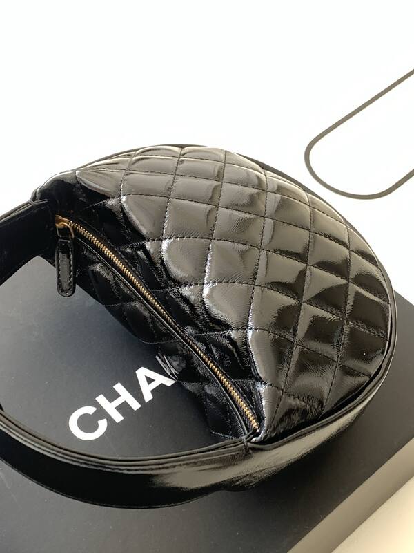 Chanel Hula Hoop Black shoulder — Premium Replica
