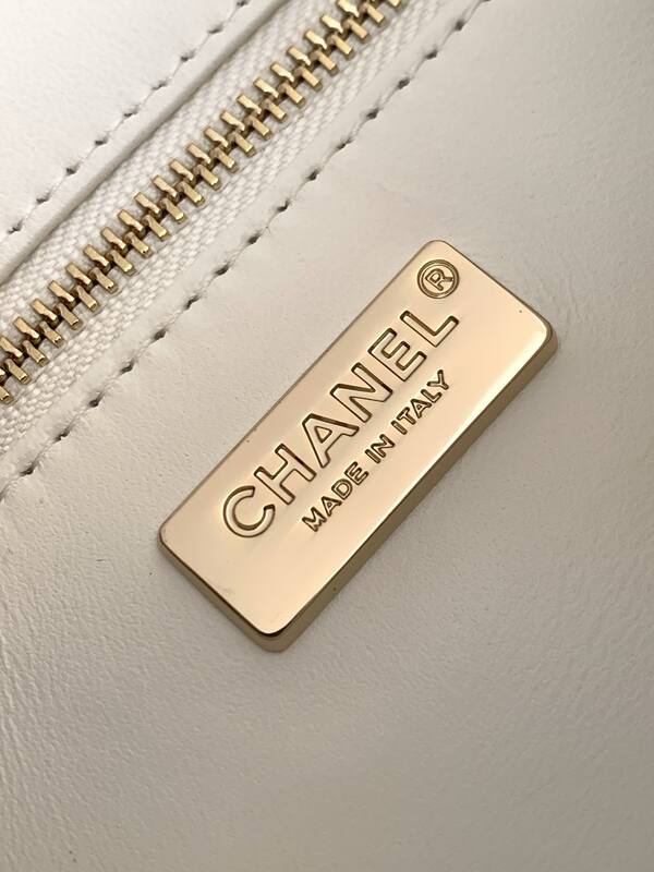 Chanel Classic Flap Black and White sequins shoulder — AAA Quality Replica