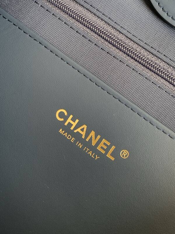 Chanel Blue and White Stripe Canvas tote — 1:1 Replica